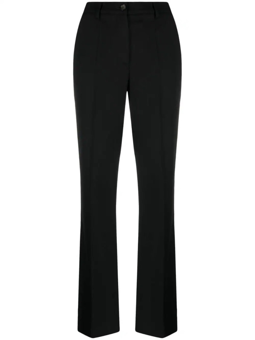 パンツ P.A.R.O.S.H. Tailored Black Trousers With Structured P.a.r.o.s.h . Tailored Black Trousers With Structured