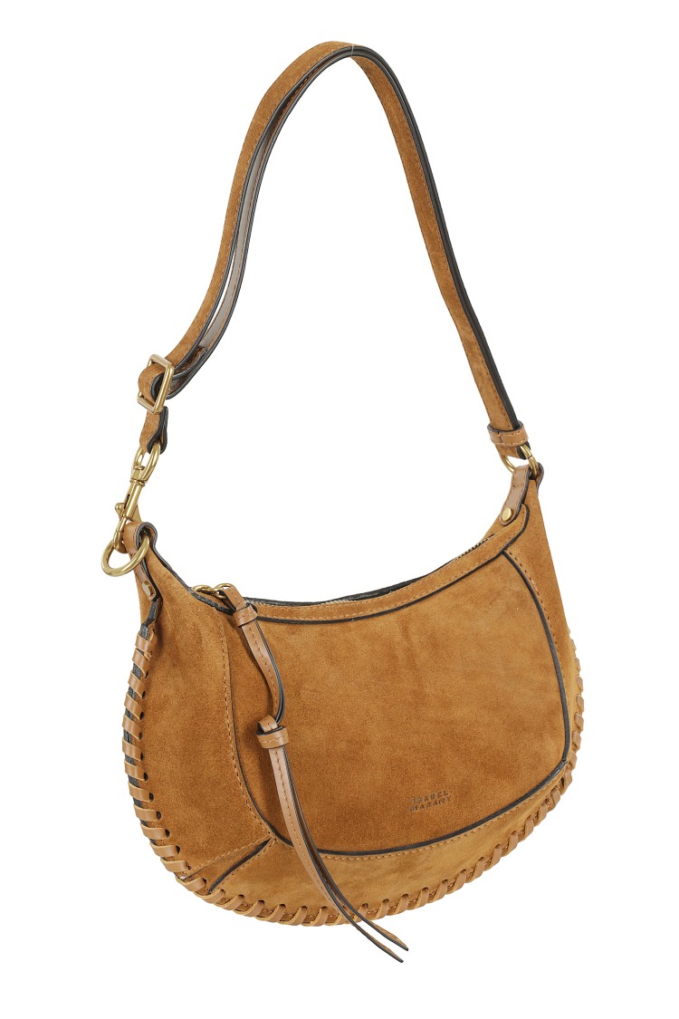 Isabel Marant Oskan Moon Gz Bag In Brown