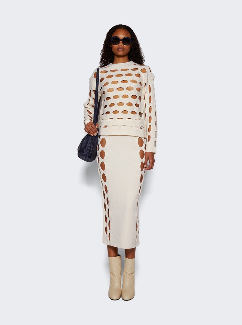 Shop Diotima Steer Cut-out Skirt