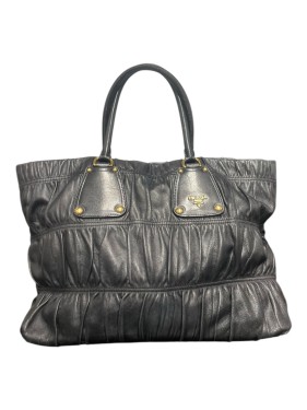 トートバッグ Prada Bordeaux Calf Leather Handbag With Adjustable Shoulder Prada Bordeaux Calf Leather Handbag With Adjustable Shoulder