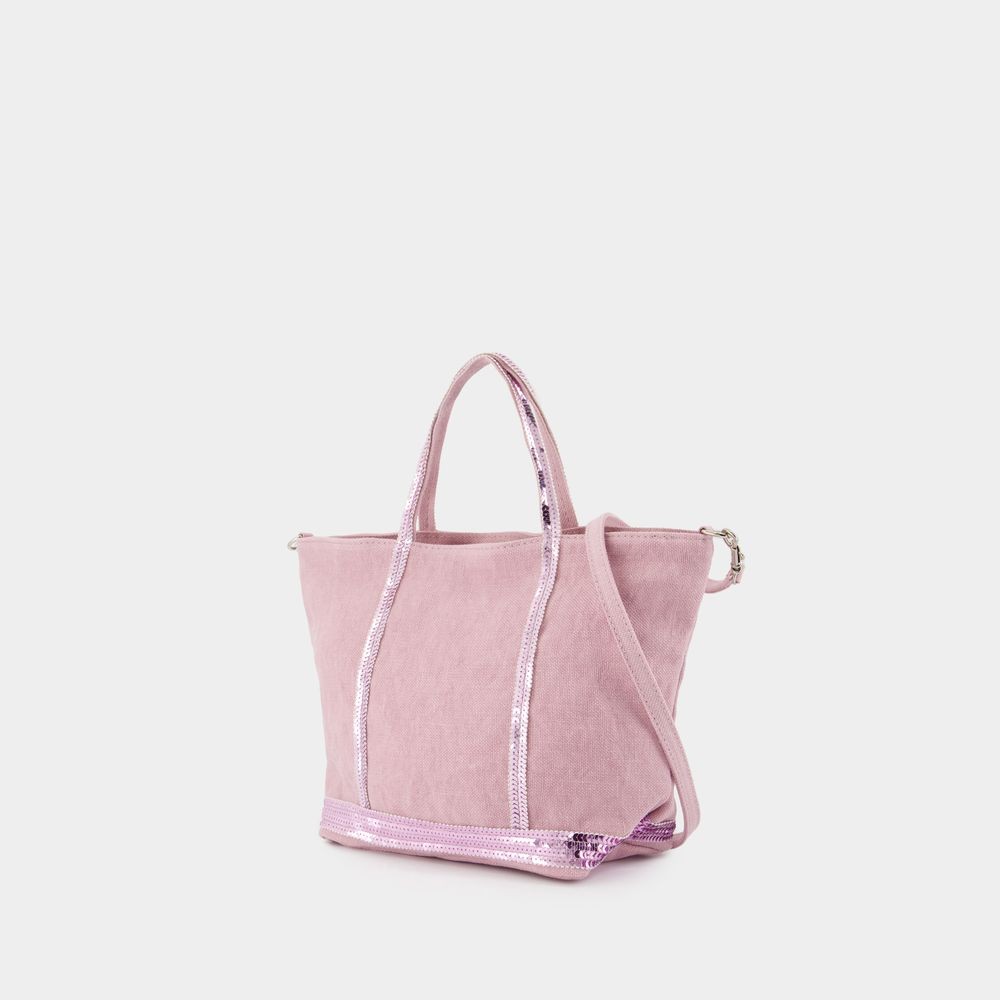 Vanessa Bruno Cabas S Shopper Bag - Linen - Pink In Pink