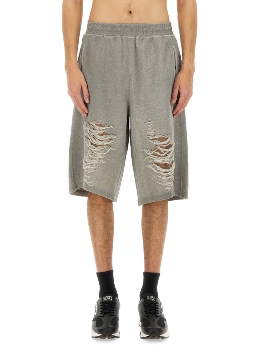 Diesel Distressed Shorts
