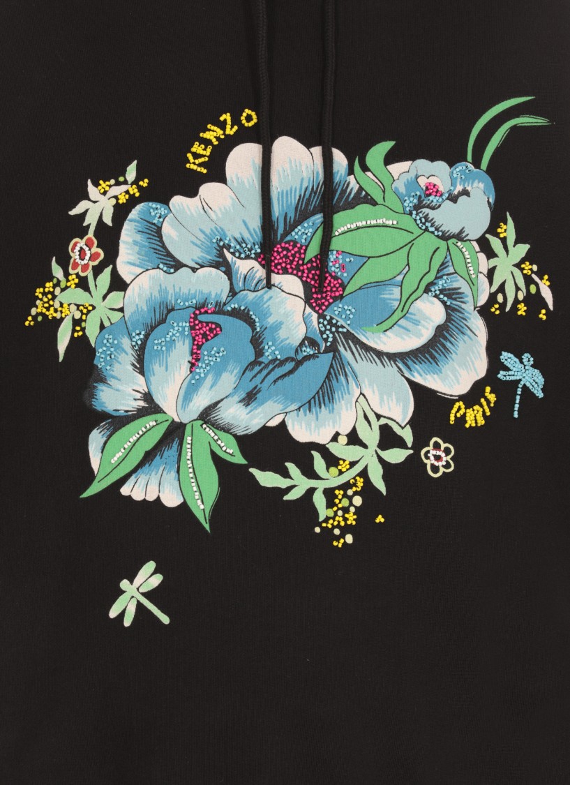 Kenzo Long-sleeved Hooded Hoodie