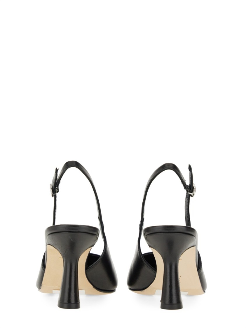 Shop Aeyde Aeydē "fernanda" Pump Slingback In Black