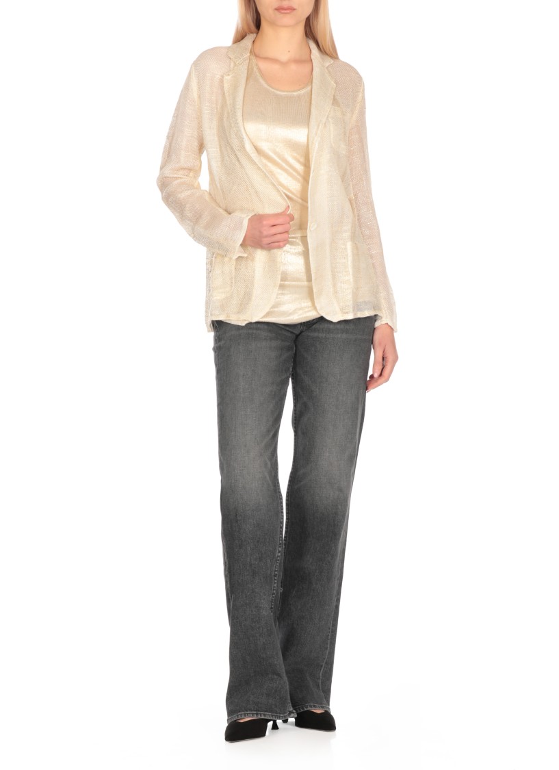 Avant Toi Single-breasted Suit Coat In Neutrals