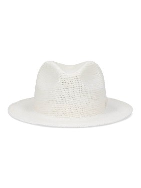 Borsalino 'Medea' Hat in White | THE LIST