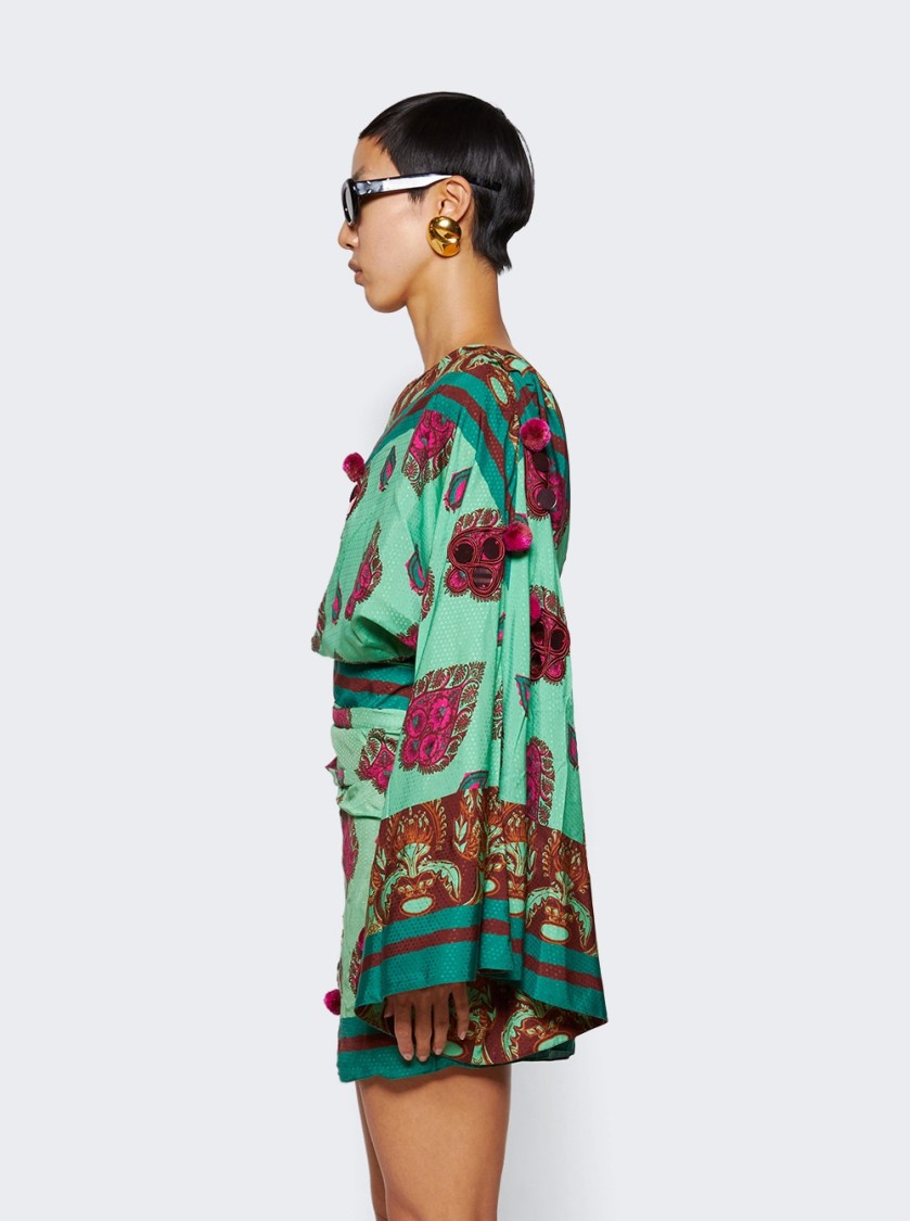 Johanna Ortiz Navasatri Asymmetric Mini Dress