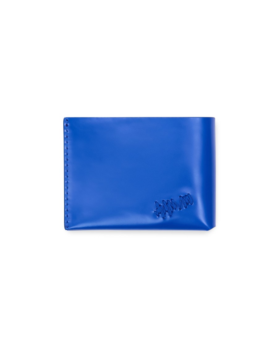 Adererror Voluminous Half-fold Wallet In Blue