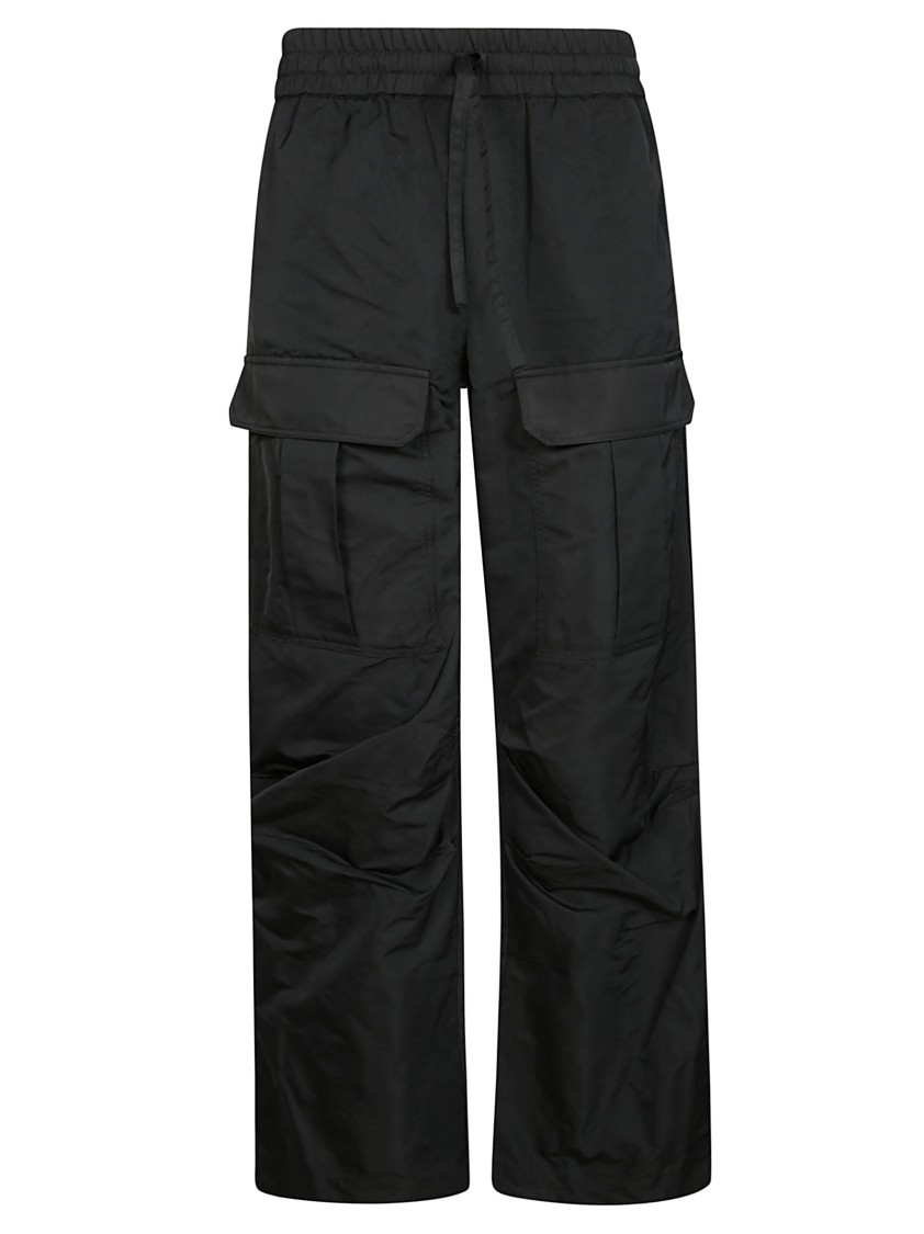 P.a.r.o.s.h Parosh Relaxed Fit Cargo Pants With Drawstring Waist