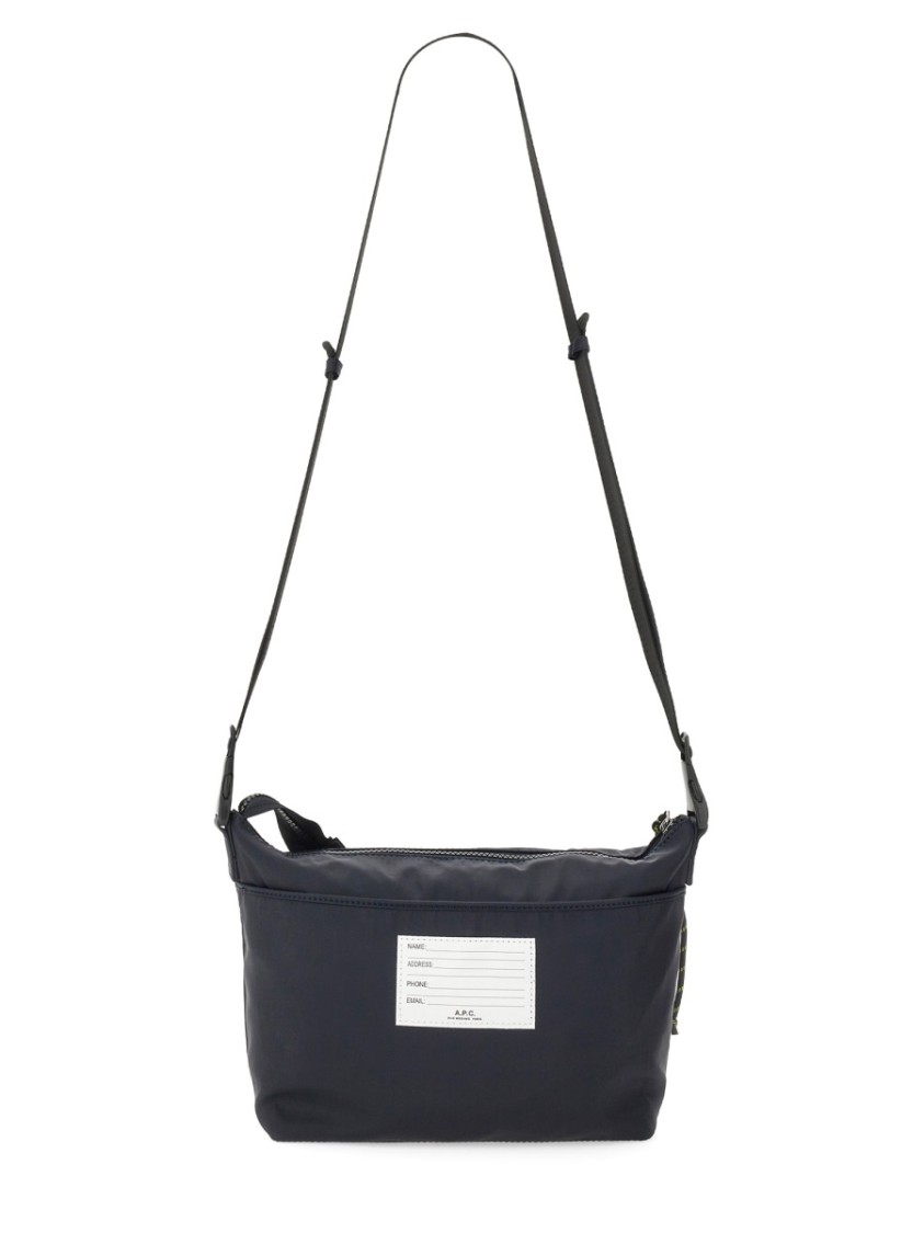 Apc A.p.c. Treck Shoulder Bag In Black