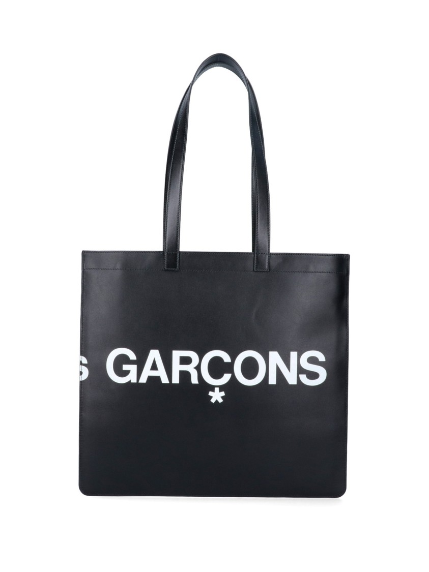 COMME DES GARÇONS COMME DES GARÇONS TOTE LOGO BAG – BLACK 