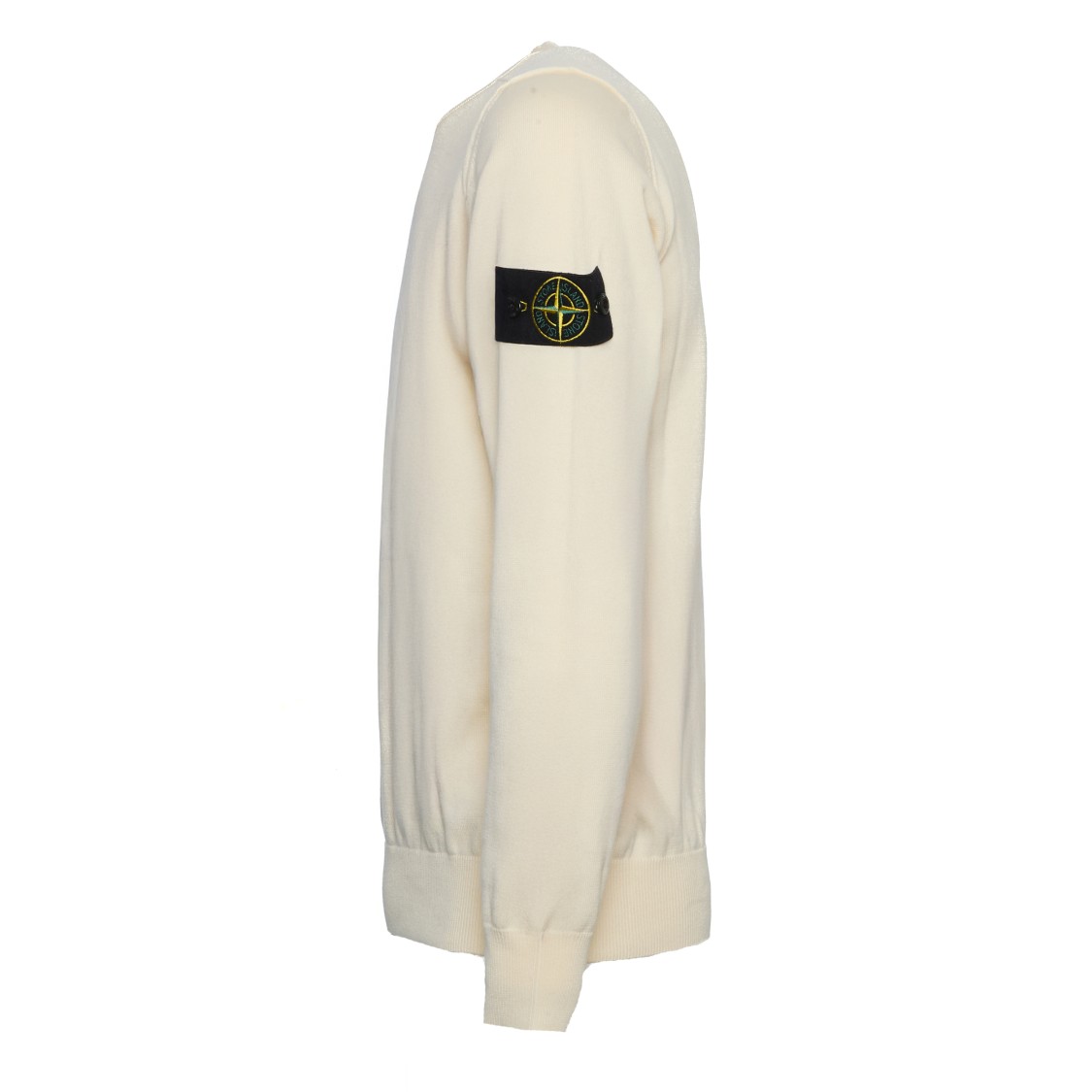 Stone Island Cotton Blend Sweater In Neutrals