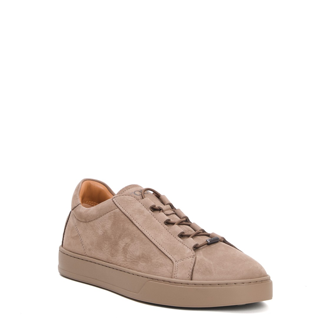 Tod's Elastic Nubuck Creta Sneakers In Brown