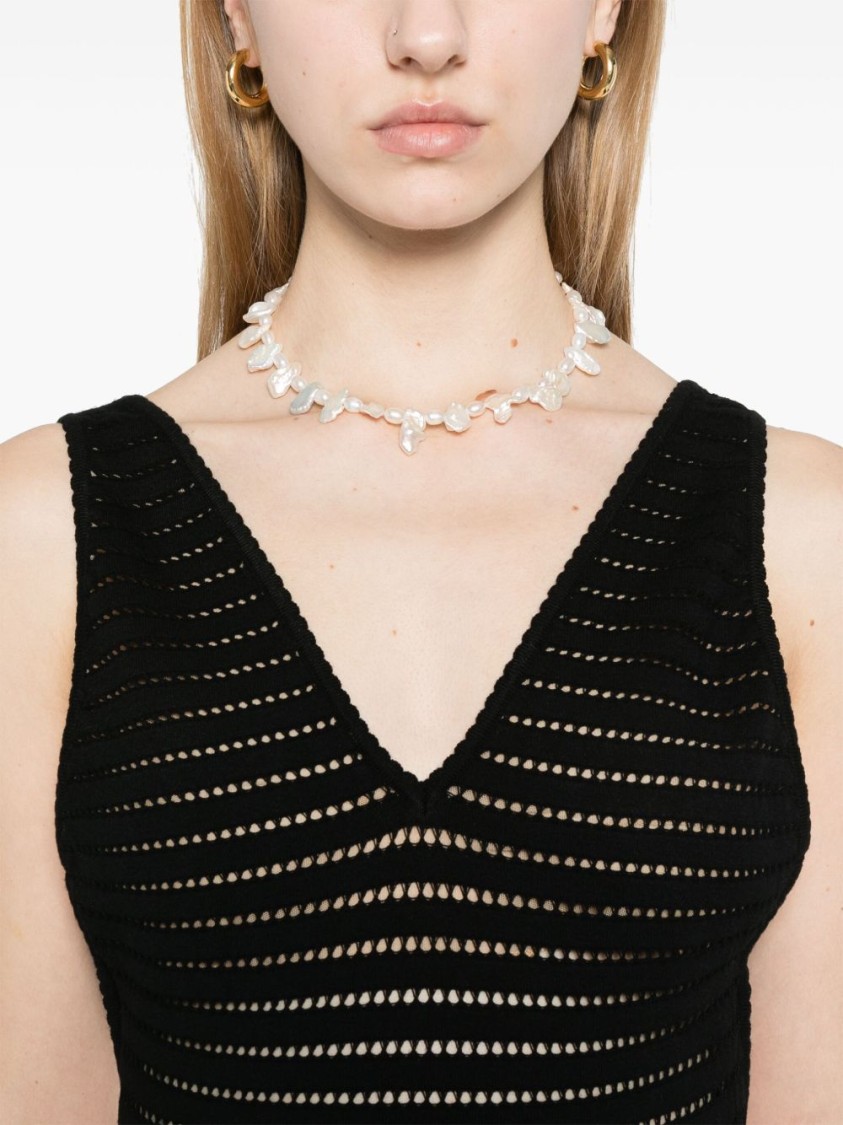 Elisabetta Franchi Form-fitting Black Maxi Dress With Deep V-neckline