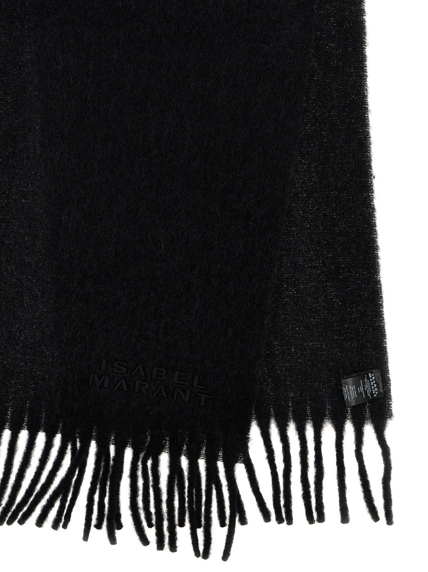 Isabel Marant 'firny' Scarf In Black