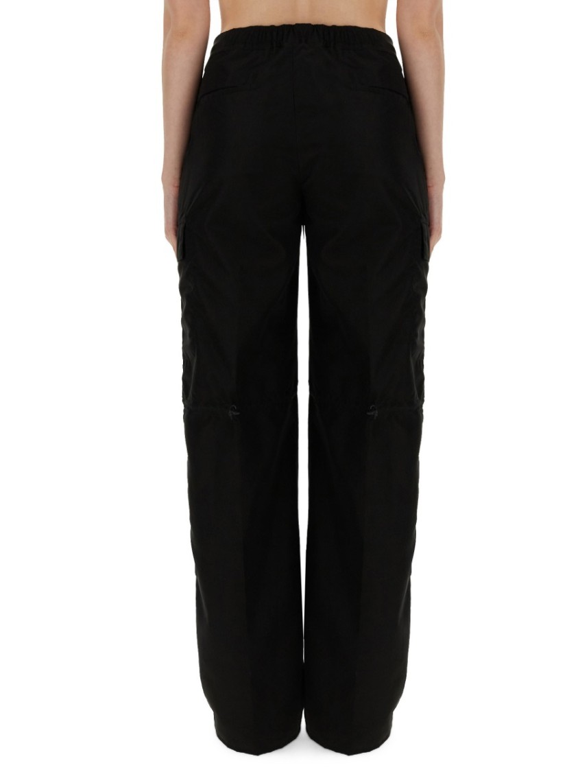 Our Legacy Alloy Wide Leg Trousers With Side Pockets In Black