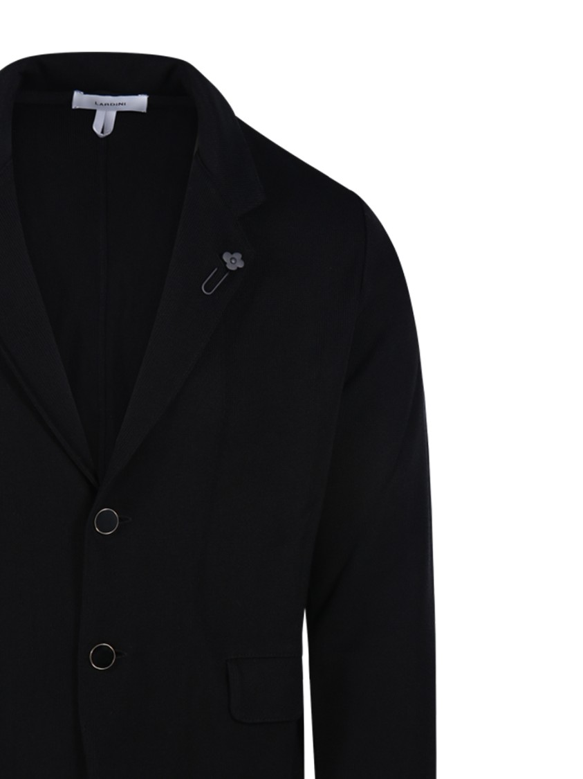 LARDINI LARDINI NOTCHED LAPEL BLAZER WITH TWO-BUTTON CLOSURE