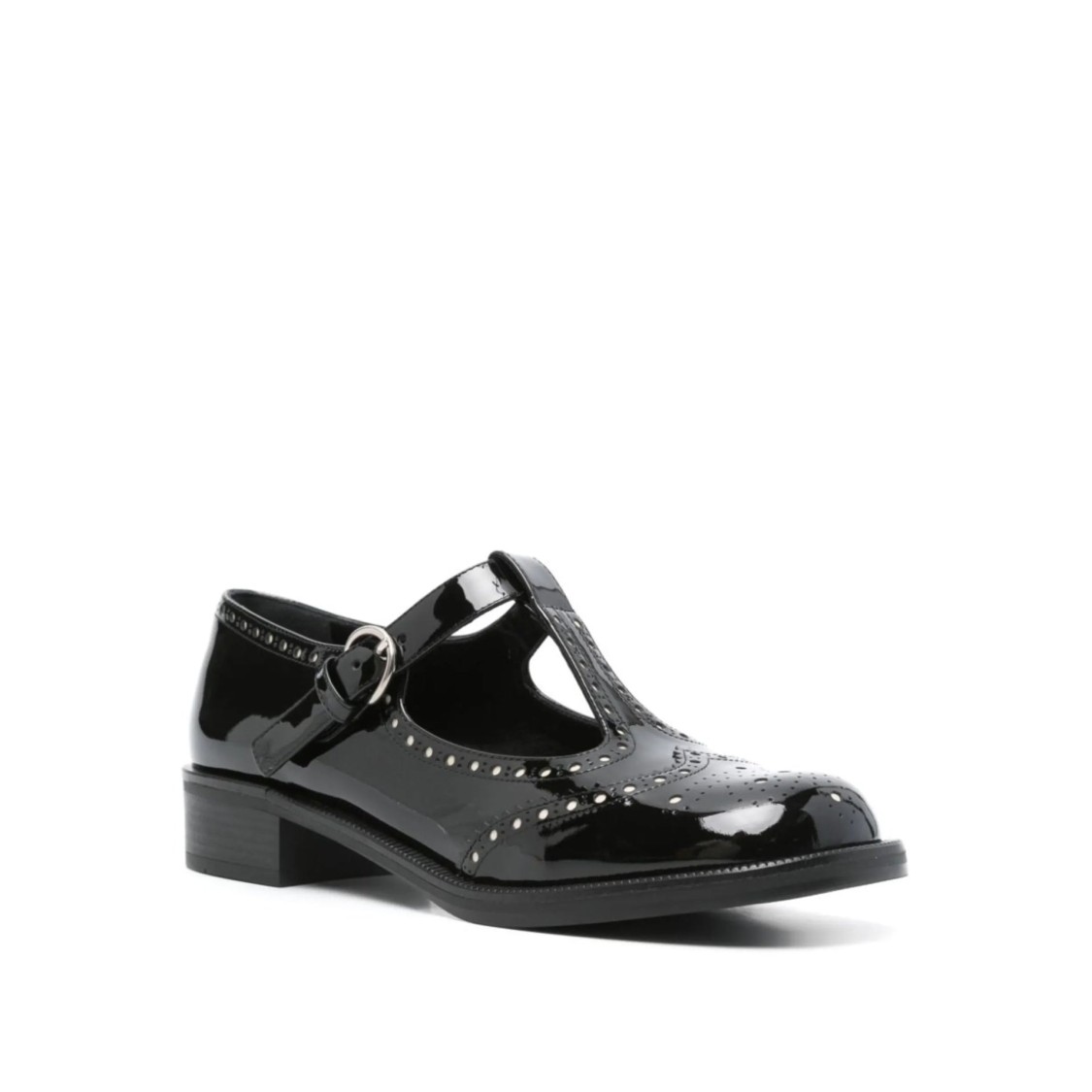 Miu Miu T-strap Brogue Shoes