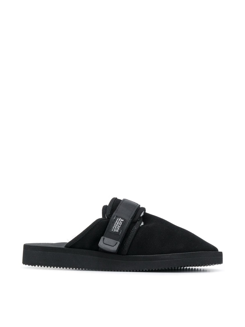 Suicoke Zavo-mab Mules Sandals In Black