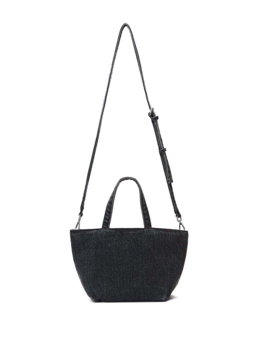 ALEXANDER WANG ALEXANDER WANG GREY STRUCTURED SHOULDER BAG