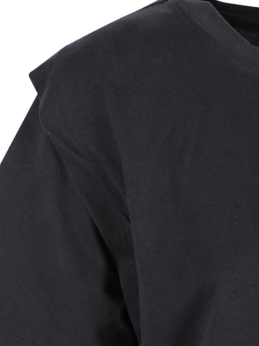 Isabel Marant T-shirt With Round Neck And Short Sleeves In Black