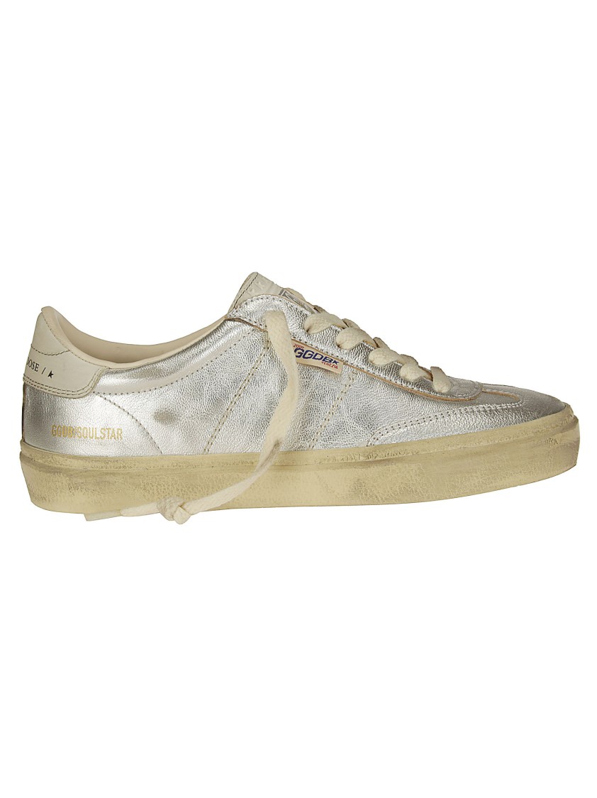 Golden Goose Soulstar Sneakers In Silver