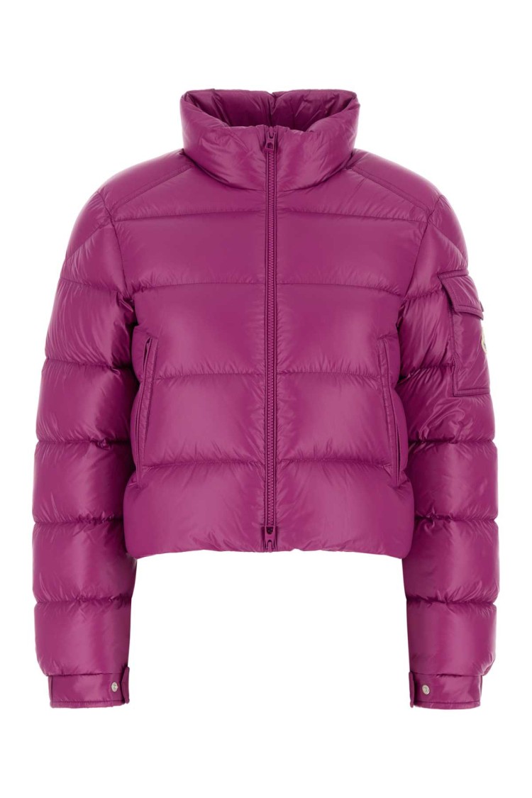 Moncler Piumino Petra In Nylon Fucsia  Donna In Brown