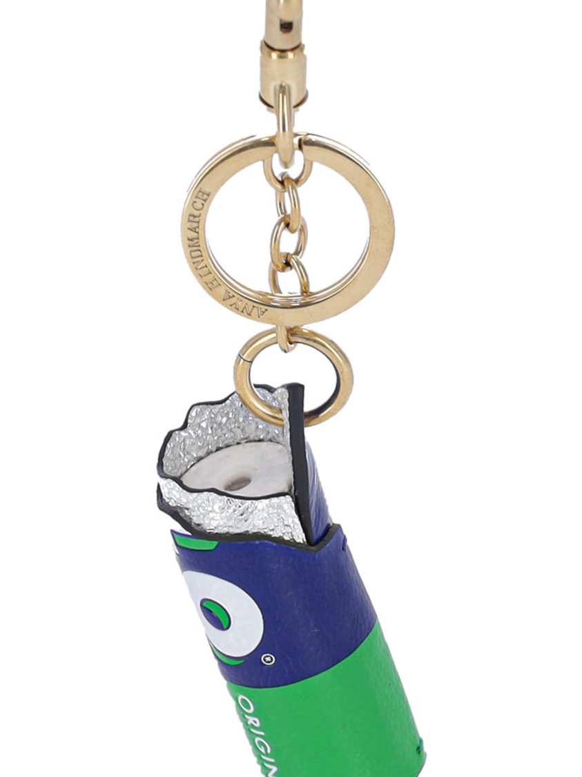 Shop Anya Hindmarch 'polo Charm' Keychain – Multicolor