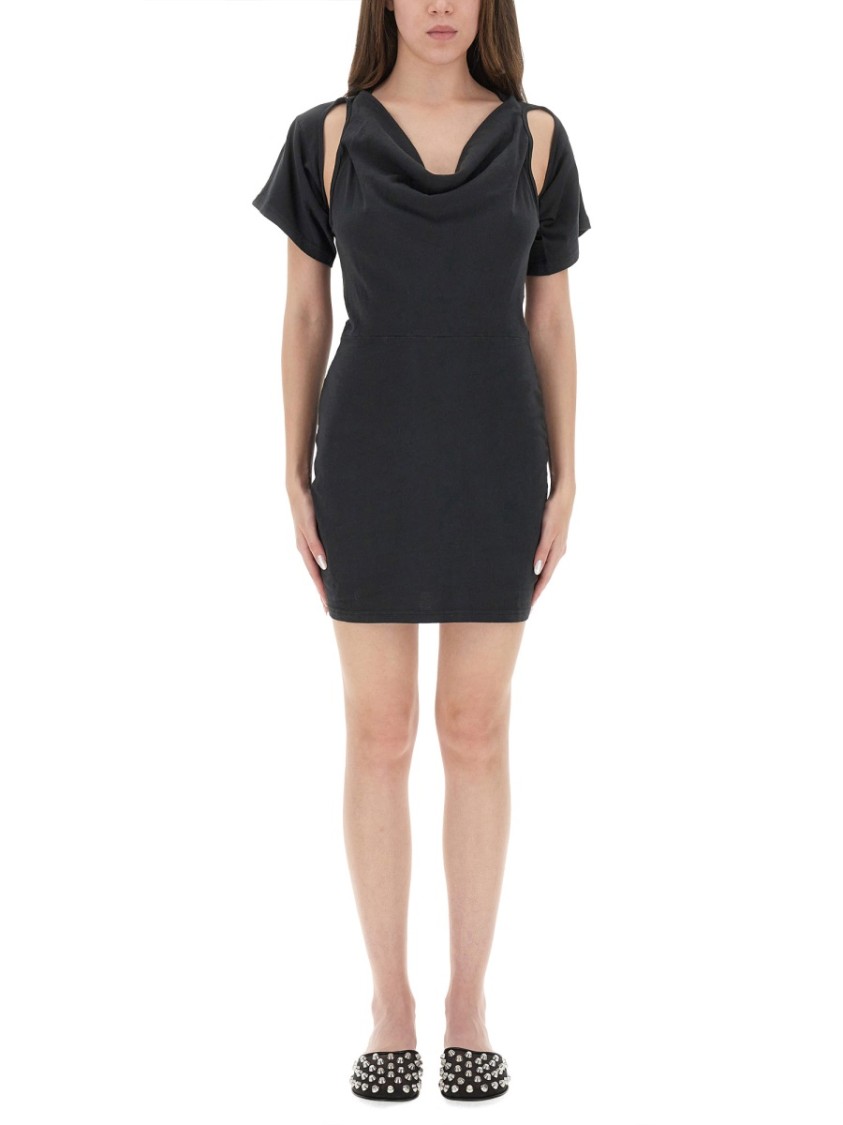 Alexander Wang T T By Alexander Wang "deconstructed" Short Dress