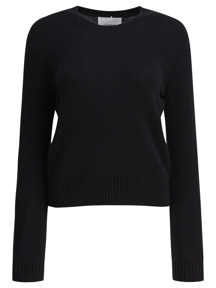 Lisa Yang Cashmere Knit Sweater In Black