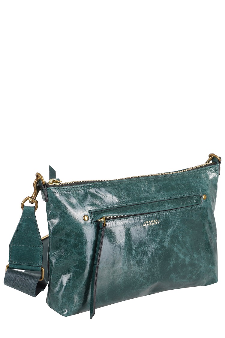Isabel Marant Nessah Gz Bag In Green