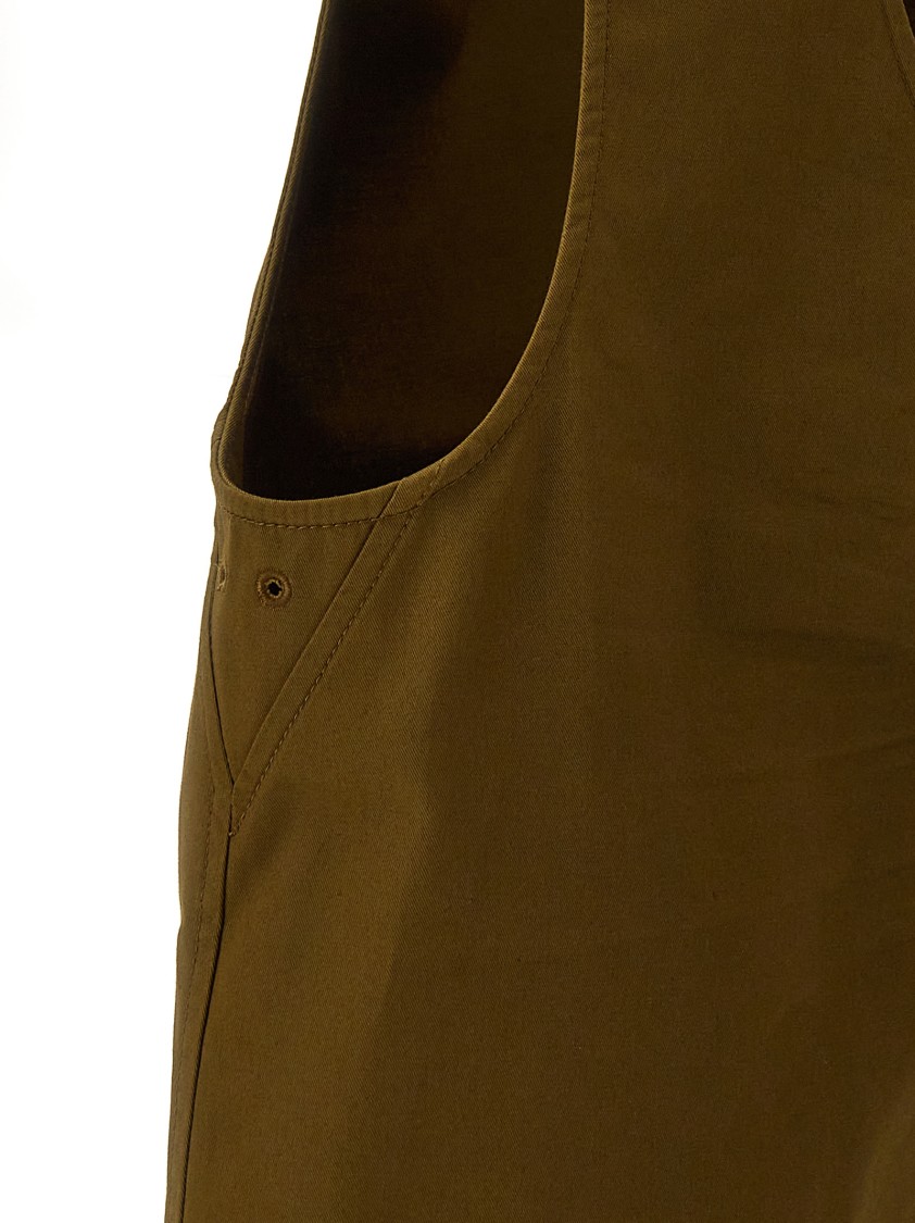 Saint Laurent 'henley' Tank Top In Green