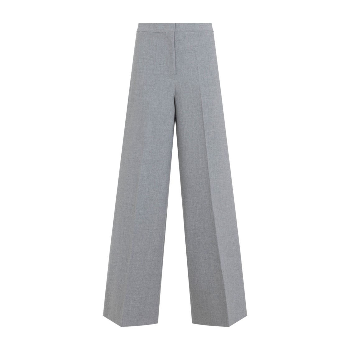 Fabiana Filippi Wide-leg Trousers With Clean Waistband And Subtle Pleats