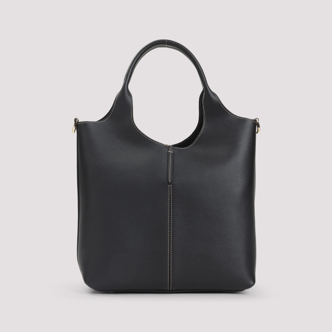Tod's Ebr Double Handles Little Bag In Black