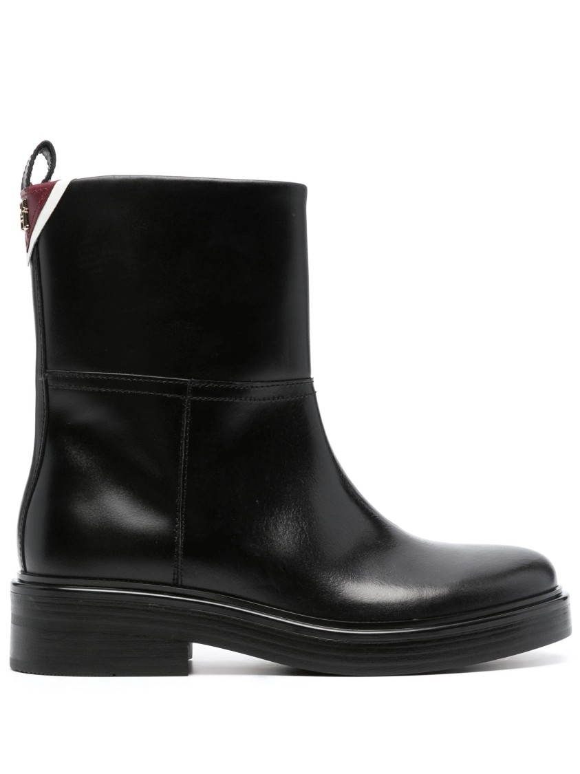 Tommy Hilfiger Cool Elevated Ankle Bootie In Black