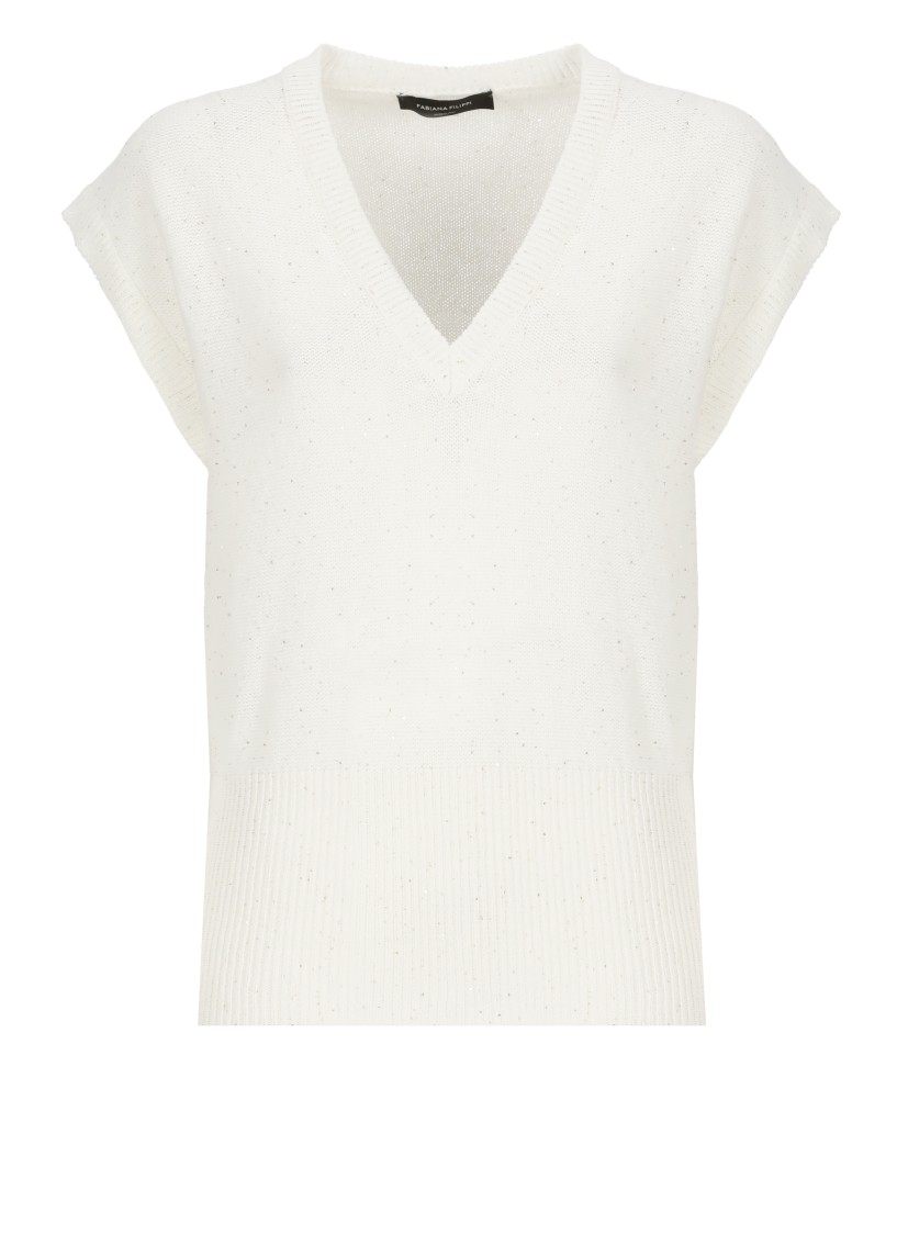 Fabiana Filippi Cotton And Linen Sweater
