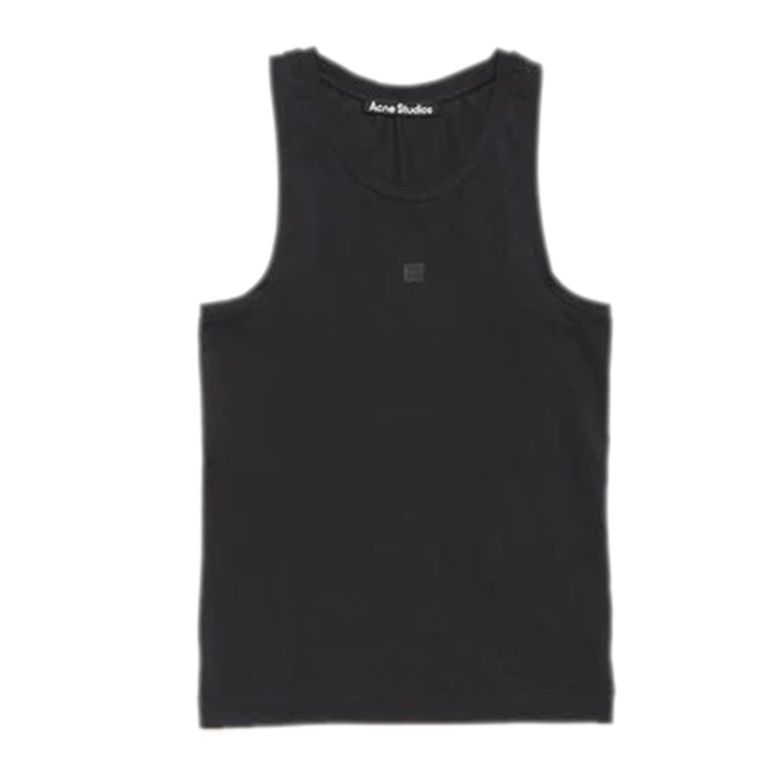 Acne Studios Black T-shirt With Classic Crew Neckline