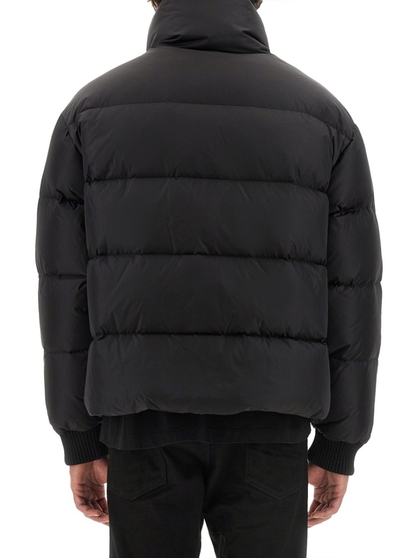 Dsquared2 Dsquared Men Down Jacket With Logo In Black