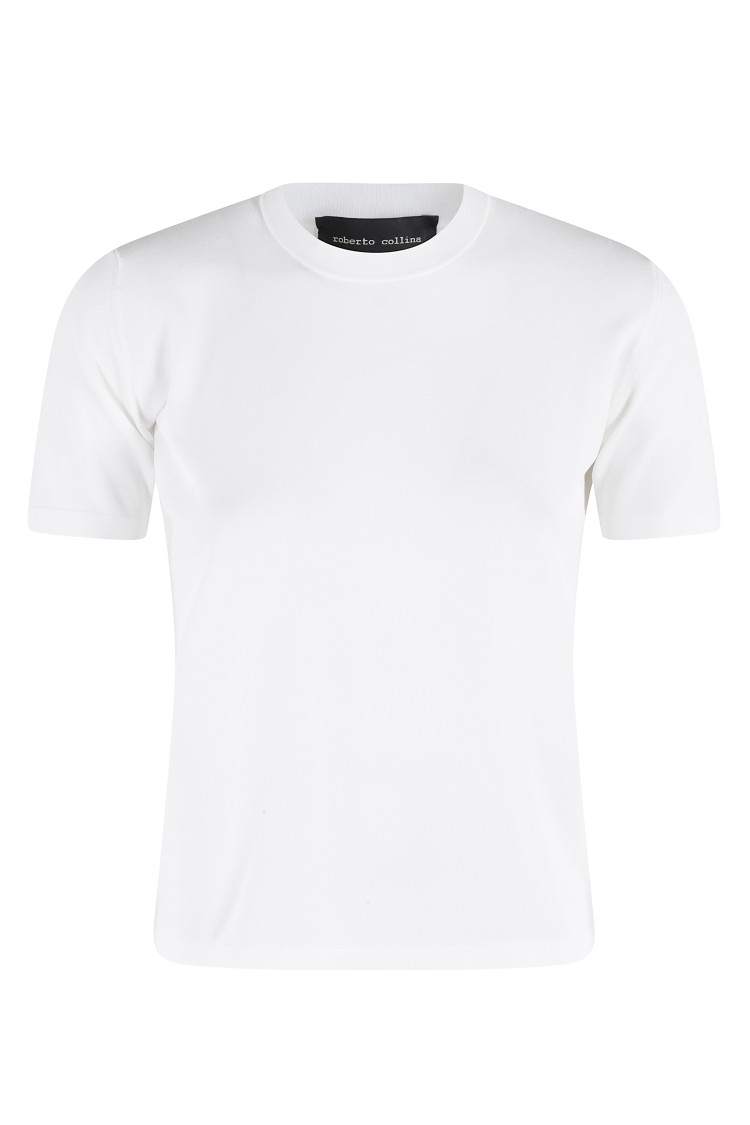 Roberto Collina Short-sleeve Viscose T-shirt