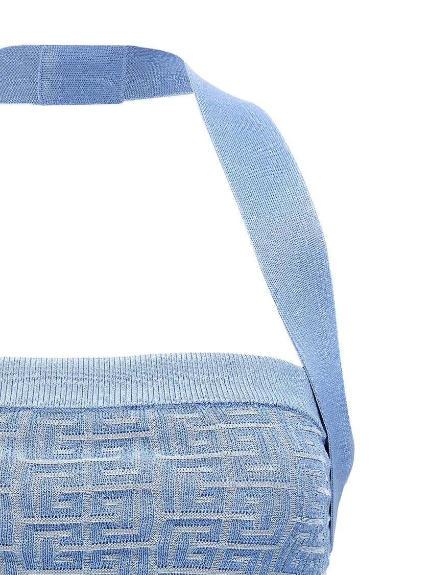 Balmain Pb Top In Blue