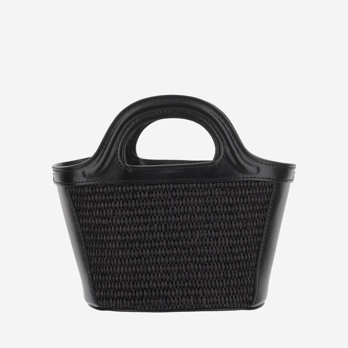 Shop Marni Tropicalia Micro Bag In Black