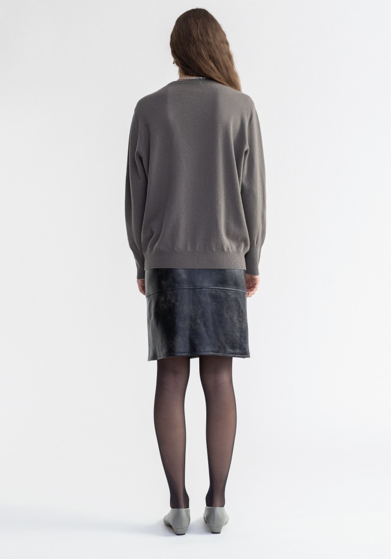 AERON AERON PLIE - PURE MERINO WOOL CARDIGAN 