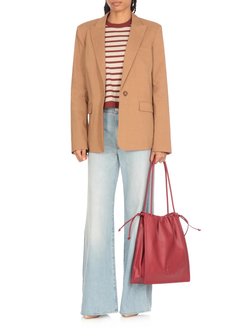 Shop Coccinelle Bordeaux Dulse Bag