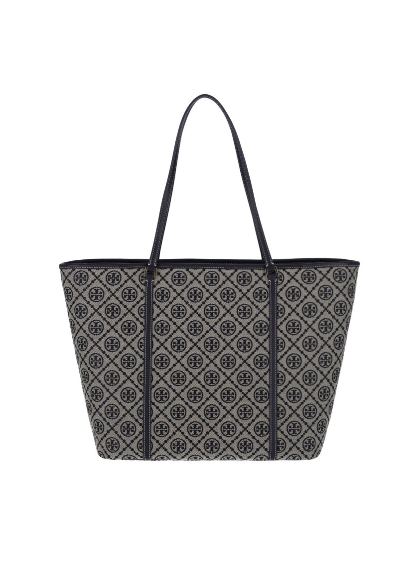Tory Burch Large Tote Bag "t Monogram" – Beige