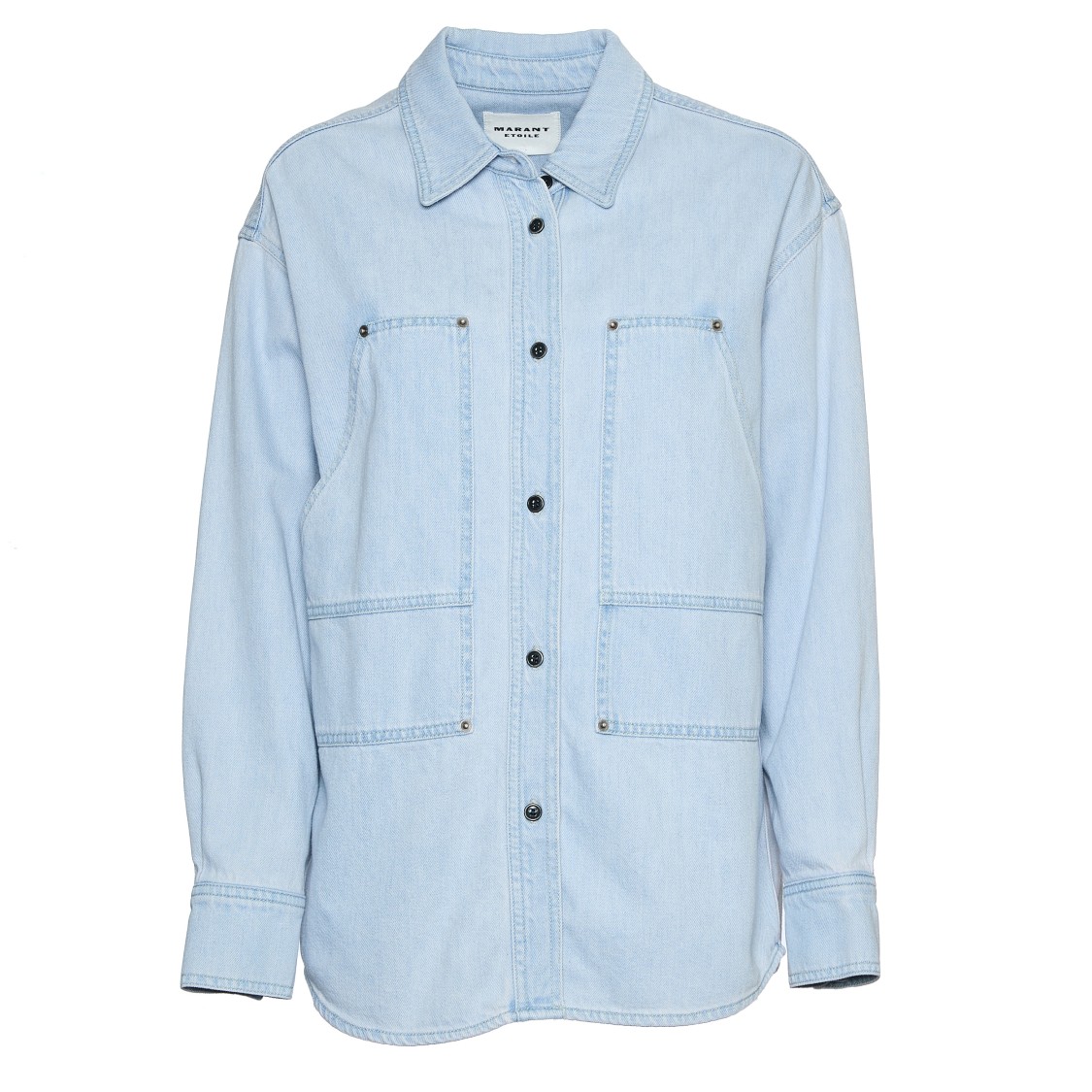 Isabel Marant Okely Jeans Jacket In Blue