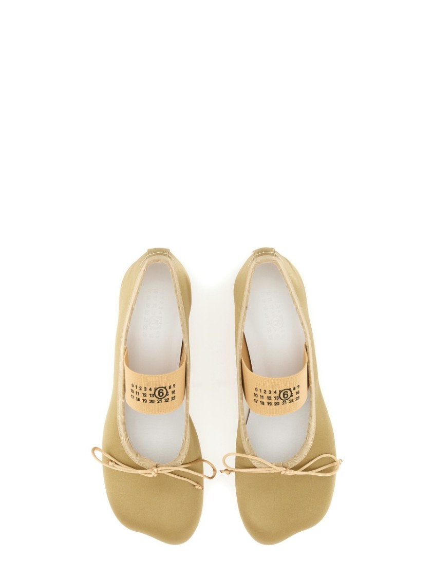 Shop Mm6 Maison Margiela Mm6 By Maison Margiela Anatomical Dancer Shoes In Neutrals