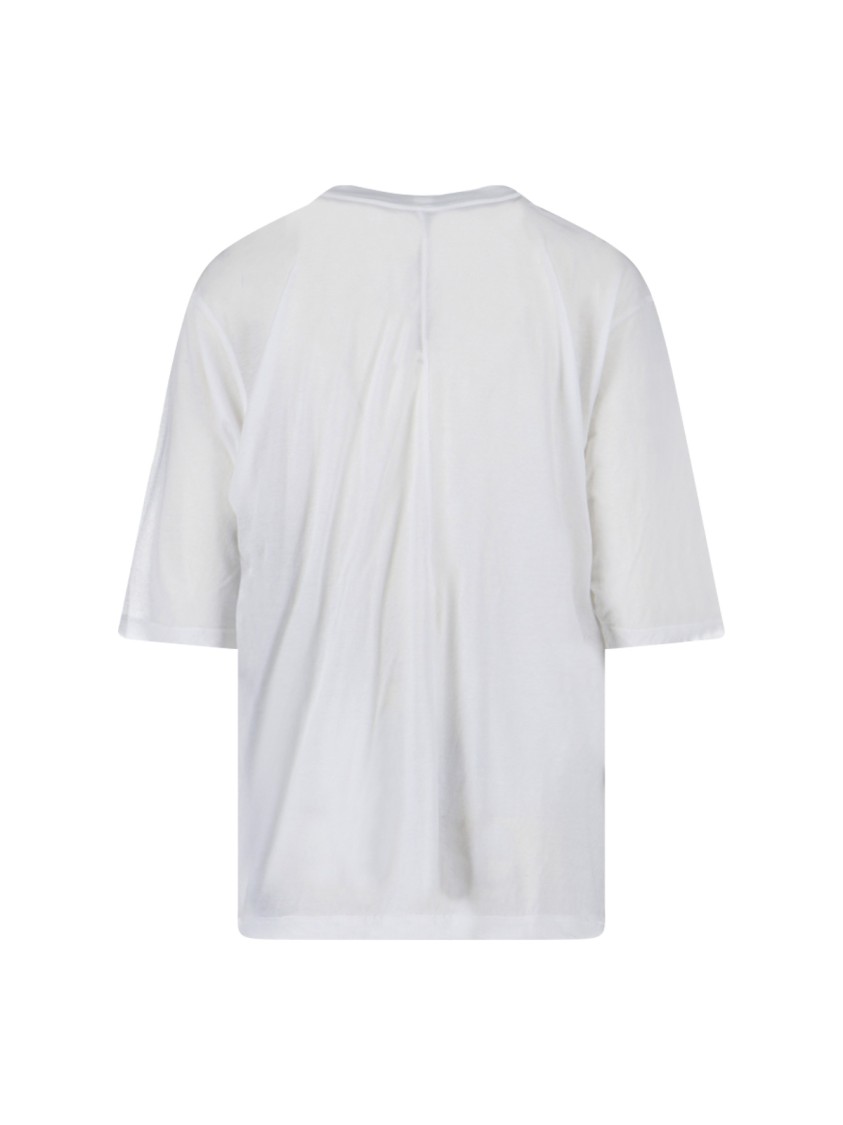 Rick Owens Drkshdw T-shirts And Polos In White