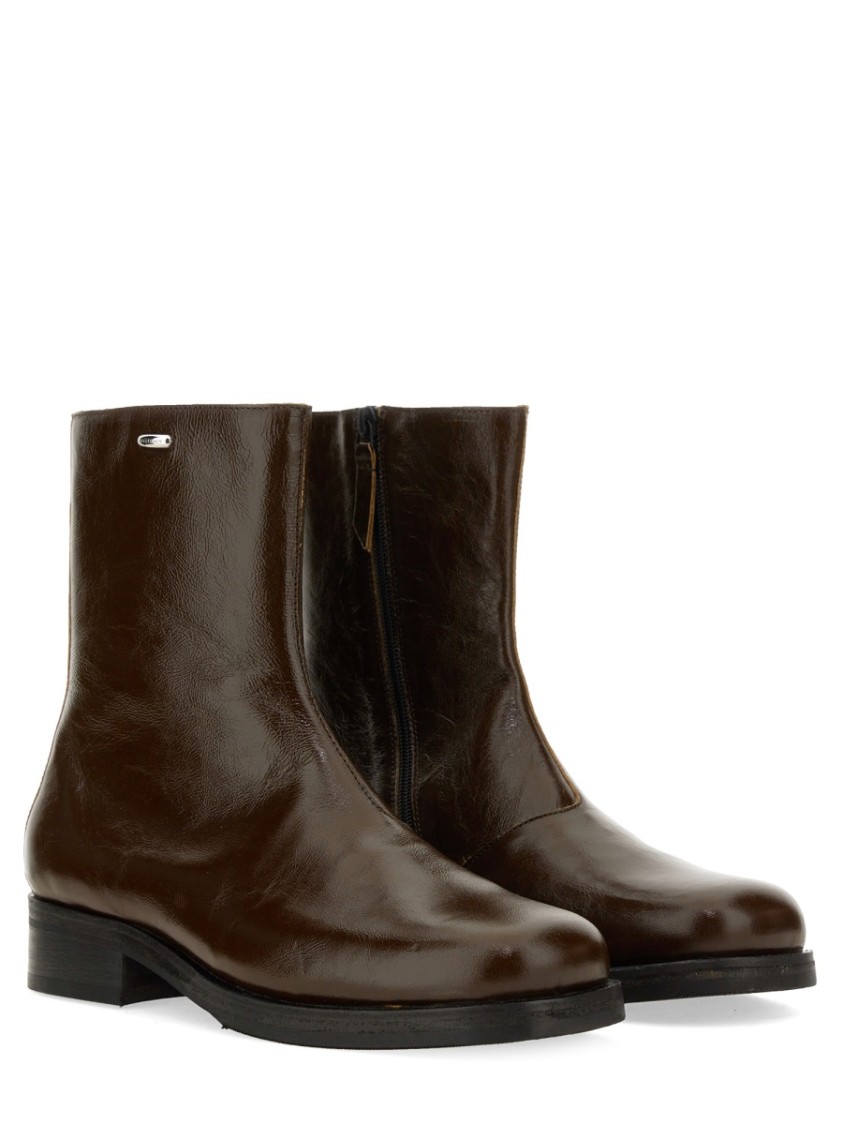 Our Legacy Camion Square-toe Leather Boots