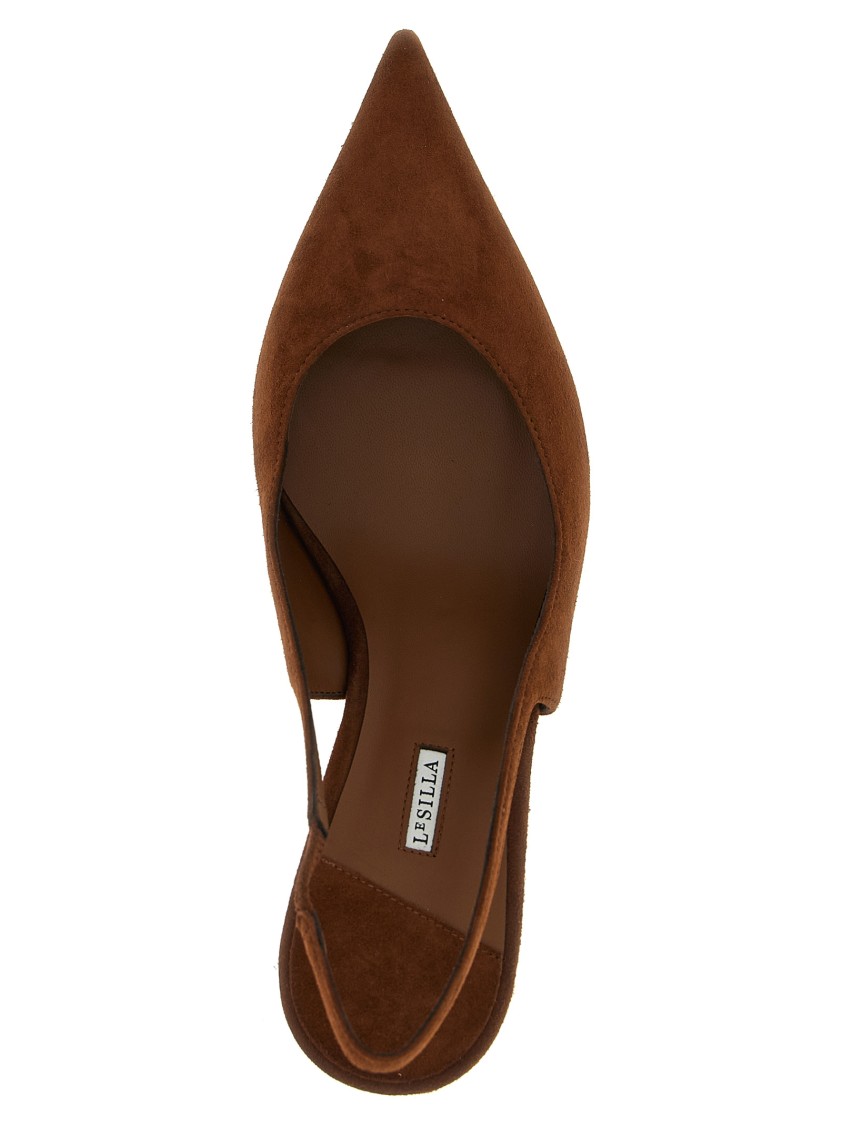 Le Silla 'bella' Slingback In Brown