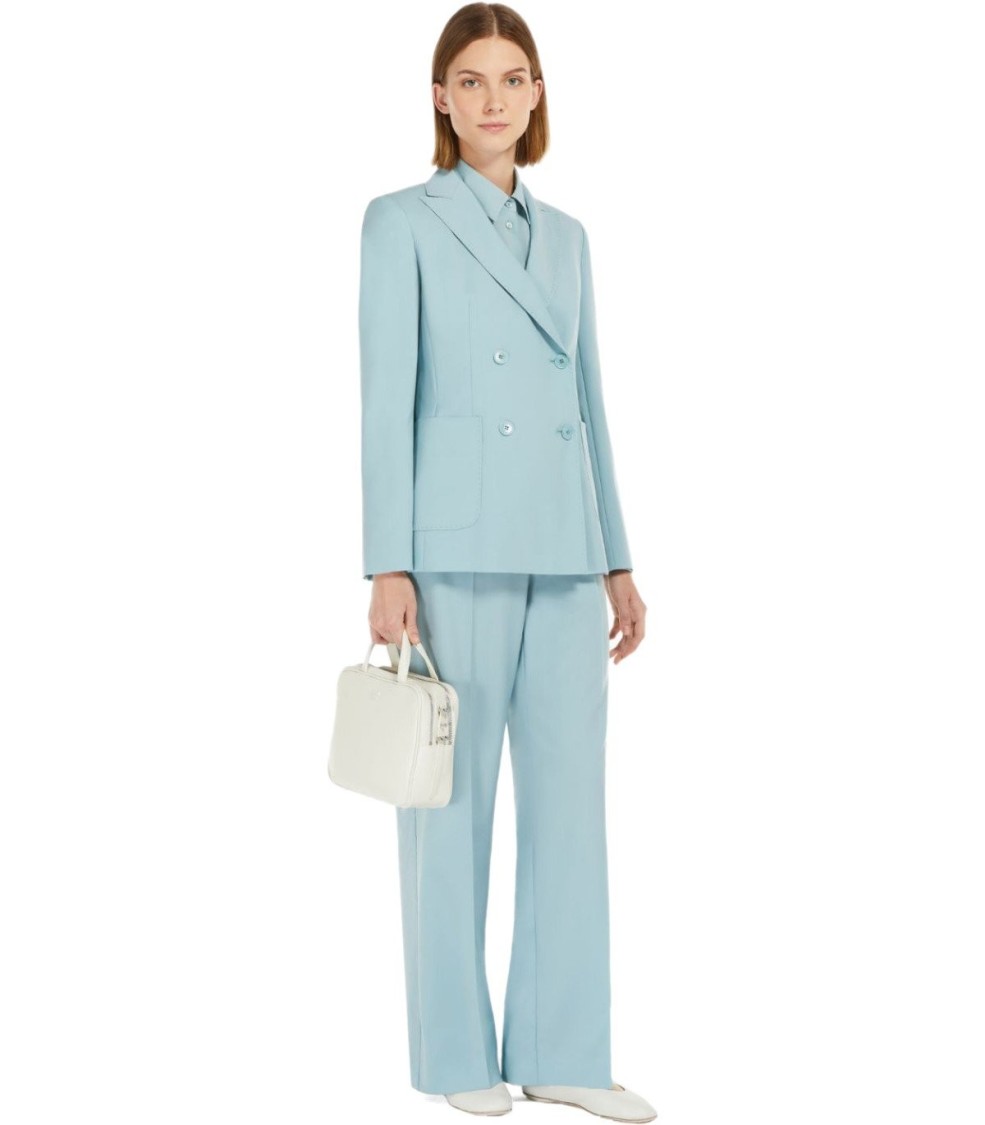 Shop Max Mara Almina Anice Shirt In Blue